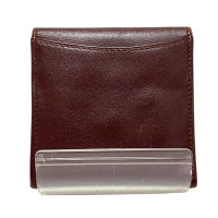 Cartier Bag/Purse Leather in Bordeaux