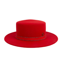 Maison Michel Hat/Cap in Red