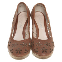 Cinque Pumps/Peeptoes Leather in Brown