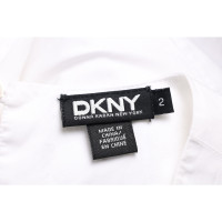 Dkny Top en Coton en Blanc