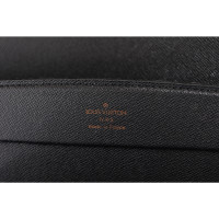 Louis Vuitton Président Classeur Leather in Black