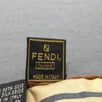 Fendi Scarf/Shawl Silk in Beige