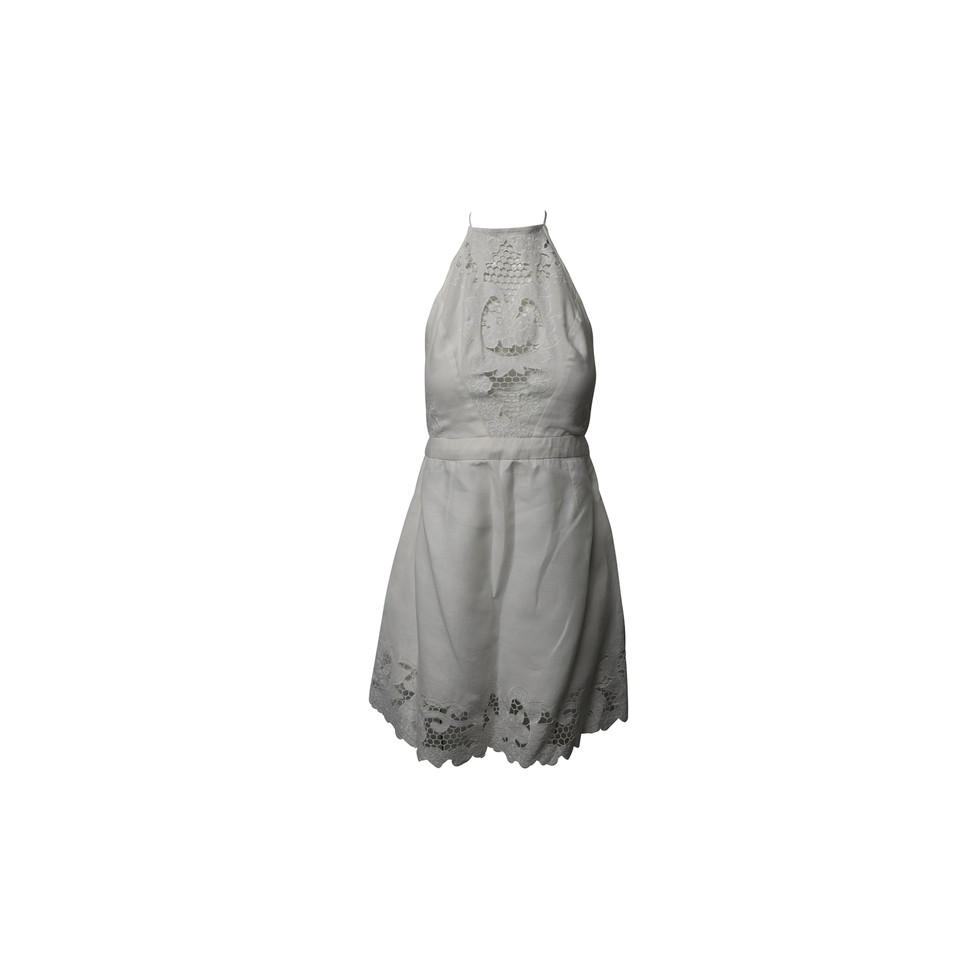 Zimmermann Dress Linen in White