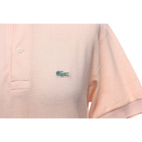 Lacoste Capispalla in Cotone in Color carne