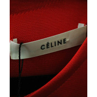 Céline Vestito in Seta in Rosso