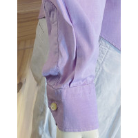 Etro Oberteil aus Baumwolle in Violett