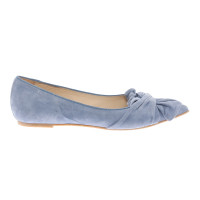 ras Slippers/Ballerinas Leather in Blue