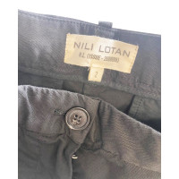 Nili Lotan Jeans aus Baumwolle in Schwarz