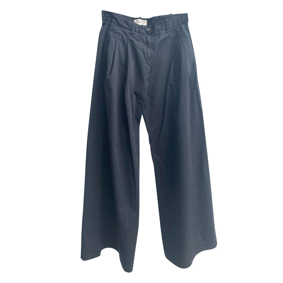 Nili Lotan Jeans aus Baumwolle in Schwarz
