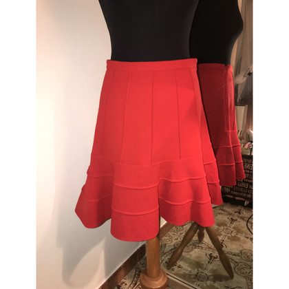 Miu Miu Skirt Wool in Red