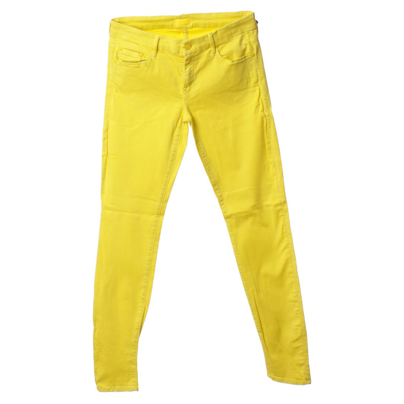 Mother Yellow jeans