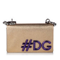 Dolce & Gabbana Shoulder bag Leather in Gold