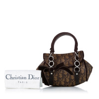 Christian Dior Sac à main en Toile en Marron