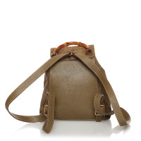 Gucci Backpack Suede in Brown