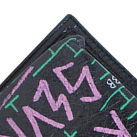 Balenciaga Graffiti Explorer Pouch Leather Crossbody Bag