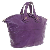 Givenchy Nightingale Medium Leather in Violet