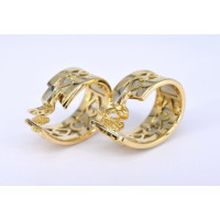 Cartier Ohrring aus Weißgold in Gold