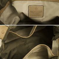Moncler Tote bag in Pelle in Ocra
