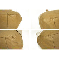 Moncler Tote bag in Pelle in Ocra