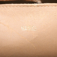 Gucci Clutch Bag Canvas in Beige