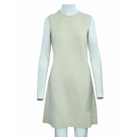 Hermès Kleid aus Wolle in Weiß
