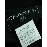 Chanel Jas/Mantel Wol in Zwart