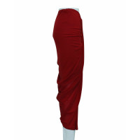 Donna Karan Skirt Viscose in Red