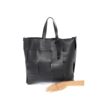 Abro Shopper Leather in Black