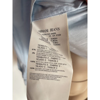 Armani Jeans Strick aus Baumwolle in Türkis