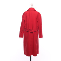 Escada Giacca/Cappotto in Rosso