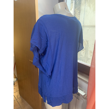 Vince Camuto Kleid aus Baumwolle in Blau