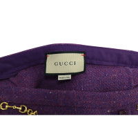 Gucci Skirt Wool in Violet