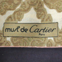Cartier Scarf/Shawl Silk in Beige