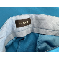 Pinko Paio di Pantaloni in Viscosa in Blu