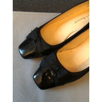 L.K. Bennett Slippers/Ballerinas Patent leather in Black