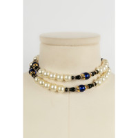 Chanel Collana in Perle in Blu