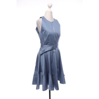 Tara Jarmon Kleid aus Baumwolle in Blau