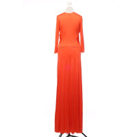 Issa Kleid aus Seide in Orange