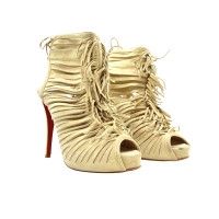 Christian Louboutin Ankle boots Suede in Beige