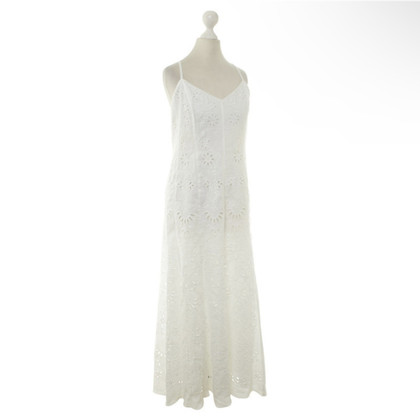 Polo Ralph Lauren Kleid aus Leinen in Weiß