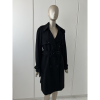 Dolce & Gabbana Jacke/Mantel aus Wolle in Schwarz