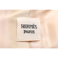 Hermès Blazer aus Seide in Orange