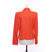 Hermès Blazer Zijde in Oranje