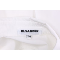 Jil Sander Top en Coton en Blanc