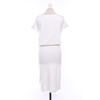 Jil Sander Kleid aus Jersey in Weiß