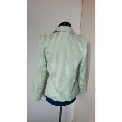 Yves Saint Laurent Blazer Cotton in Green