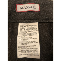 Max & Co Trousers Wool in Taupe