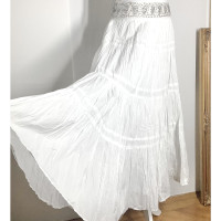 Bcbg Max Azria Skirt Cotton in White