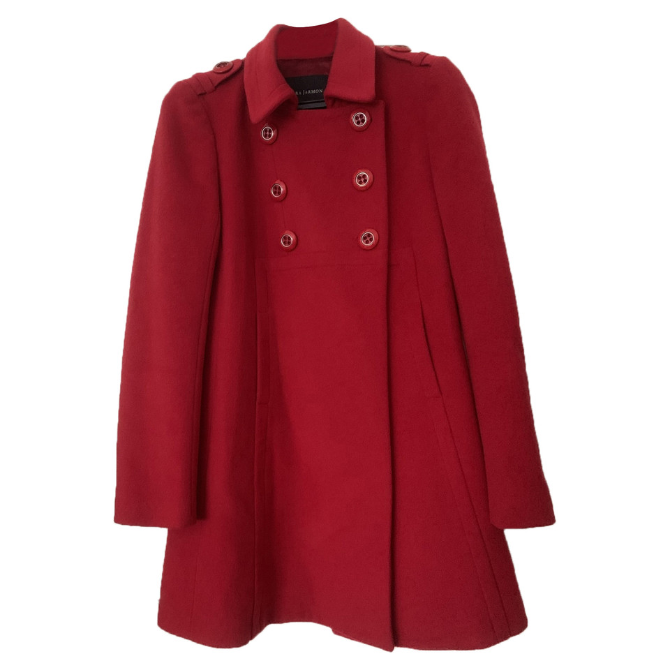 Tara Jarmon Jacket/Coat Wool in Red