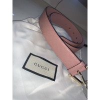 Gucci Riem Leer in Roze